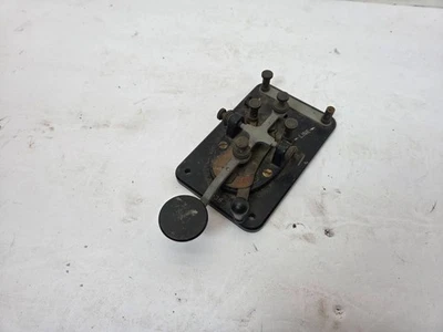 Antique WWII Army Signal corps J-38  Signal Key telegraph morse code keyer - Image 1 of 4