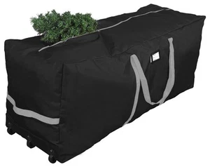 Storage Bag Fits Up to 9 foot Tall Xmas Holiday Trees 28X 16X 60 Extra Large Hea - Picture 1 of 6