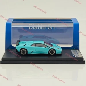 SH 1:64 Blue Diablo GT 1998 Racing Sports Model Diecast Display Car Models - Imagen 1 de 8