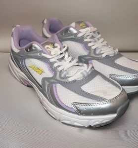 AVIA Damen 5000 Perform Sneakers Geruchskontrolle Mem Foam Einlegesohle Gr. 8,5 grau/lav - Bild 1 von 13