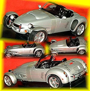 Panoz AIV Roadster 1996-99 Silver Metallic 1:18 Autoart - Picture 1 of 1