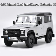 1:18 Almost Real Land Rover Defender 90 Heritage Silver Diecast Model New In Box