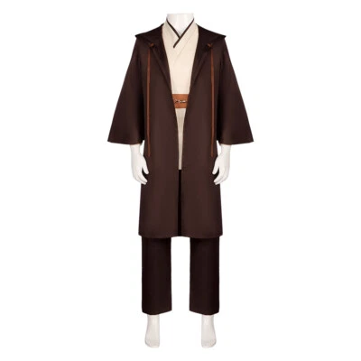 Cosplay Star Wars Obi Wan Kenobi Disfraz Halloween Sith Jedi Mascarada Trajes Foto 1 de 4