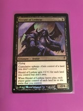 MTG Herald Of Leshrac Coldsnap Foil Nm
