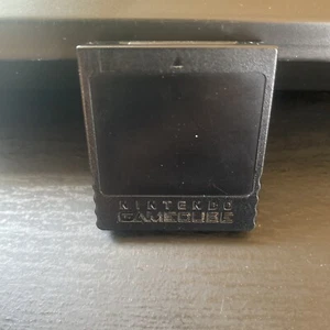 Official Nintendo GameCube Black Memory Card 251 Blocks (DOL-014) Genuine OEM - Picture 1 of 4