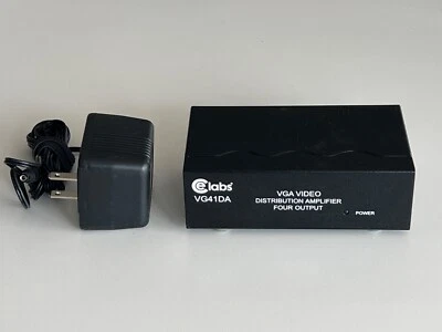 Ce Labs VG41DA VGA VIDEO DISTRIBUTION AMPLIFIER FOUR OUTPUT - Image 1 of 4