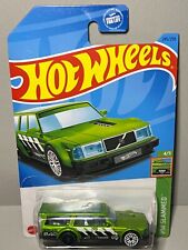 *Hot Wheels* [Volvo 240 Drift Wagon] "Green" (HW Slammed #4/5)  2023 #245/250 
