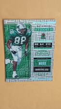 2018-CONTENDERS DRAFT PICKS-RANDY MOSS SEASON TICKET MOJO PRISM /-15-MARSHALL