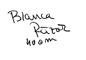ATHLETICS: BIANCA RAZOR SIGNED 6x4 WHITECARD+COA **ROMANIA** - Picture 1 of 1