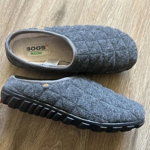 Zapatilla Bogs Snowday II acogedora gris carbón para mujer talla 7” - Imagen 1 de 9