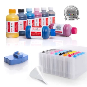 All Inclusive Set | 250ml | NOVA-X® K3 kompatibel für Epson® Stylus Pro 4800 - Bild 1 von 1