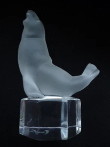 FIGURA DE CRISTAL FIRMADA NACHTMANN DE UN SELLO. - Imagen 1 de 4