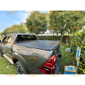 Laderaumabdeckung für Toyota Hilux 2015-25 Laderaumplane Abdeckung TOTAL BLACK - Bild 1 von 9