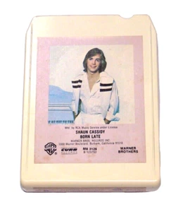Shaun Cassidy - Born Late - 8-track tape - New pads & New splice tested. - Picture 1 of 5