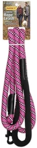 RUFFIN' IT CLIMBING ROPE 6' REFLECTIVE PINK DOG LEASH - Picture 1 of 3