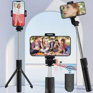 26-inch mini selfie stick tripod with wireless remote phone stand - Picture 1 of 13