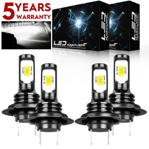 For BMW 528i 535i 2008-2010 - 4X 6000K Combo Headlight Hi & Low Beam LED Bulbs - Picture 1 of 9