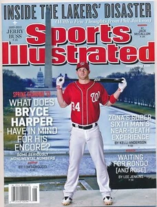 February 25, 2013 Bryce Harper Sports Illustrated NO LABEL Newsstand Nationals - Picture 1 of 1