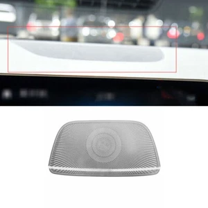For Benz GLA W156 2020-2022 Silver Titanium Dashboard Speaker Frame Cover Trim - Foto 1 di 6