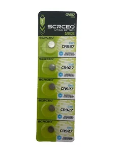 CR927 LITHIUM 3V (EXP 12/29) DL927 ECR927 KCR927 BR927 - Pack Of 5 - Picture 1 of 4