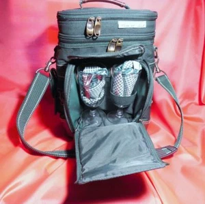 Picnic at Ascot Insulated Wine & Cheese, Picnic for Two Tote with shoulder strap - Picture 1 of 9