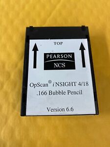 NCS Pearson OpScan iNsight 4 Scantron 4/18 .166 Bubble Pencil Cartridge OMR