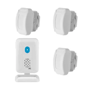 Outdoor Driveway Alarm Motion Sensor Alert 918FT with 3 Motion Detector(Upgrade) - Picture 1 of 12