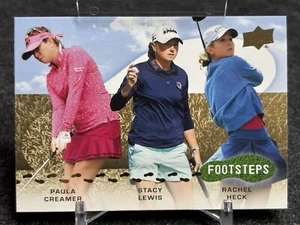 2024 Upper Deck Footsteps #F9 - Paula Creamer / Stacy Lewis / Rachel Heck - Bild 1 von 2