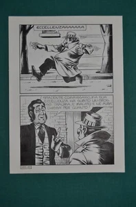 Paolo Piffarerio Original Comic Art Tavola Originale # 80 Alan Ford 166 Corno - Picture 1 of 3