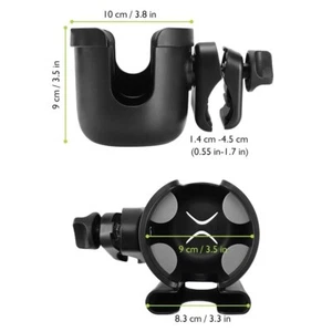 Universal Stroller Cup and Phone Holder - Picture 1 of 9