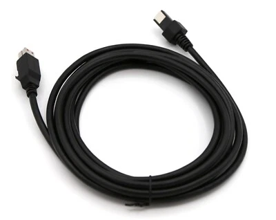 Cable de señal alimentado por USB; Conector USB compacto, 4 m, negro, para Toshiba TCx Prin Foto 1 de 4