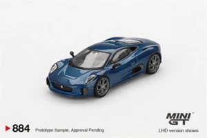 MINI GT 1:64 Jaguar C-X75 Blue Diecast Model Car - Picture 1 of 4