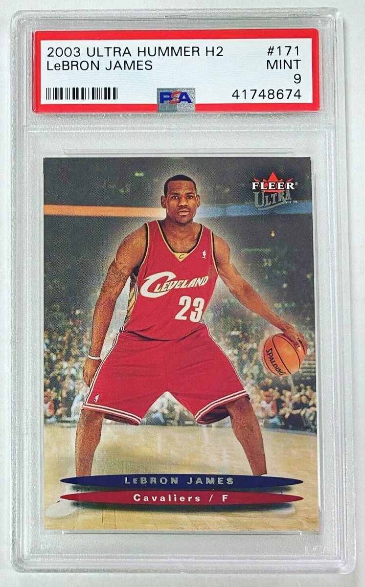 PSA9 2003 Fleer E-X レブロンジェームズ ルーキーカード LeBron James