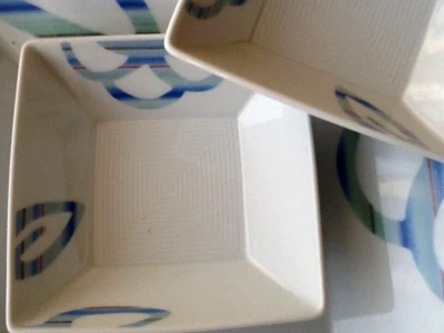 3er Set Thomas Loft Light  Rillen Dekor Moderne Porzellan Servierschalen NEUWARE - Bild 1 von 4