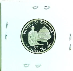 2009-S District of Columbia silver proof state/DC & US Terr. quarter - Picture 1 of 2