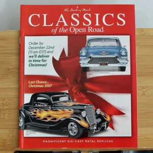The Danbury Mint Classics of the Open Road Die-cast Car Catalog Christmas 2007 - Picture 1 of 3
