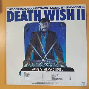 Jimmy Page - Deathwish II original sountrack (12" Promo Vinyl LP) - Imagen 1 de 5