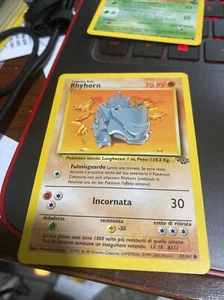 Pokémon RHYHORN 61/64 Jungle (Italian / Italiano) - Picture 1 of 2
