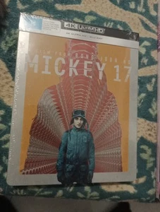 Mickey 17 4K Ultra HD + Blu-ray Steelbook NEW + Sealed Region B - Picture 1 of 2
