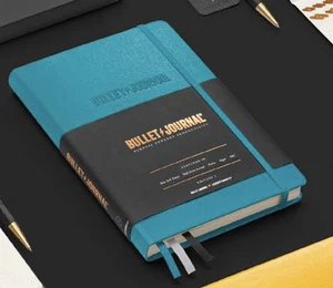 Leuchtturm 1917 Hardcover Bullet Journal 2nd Edition in Turquoise 25 - A5 NEW - Picture 1 of 1