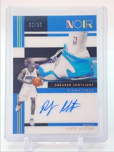 RAFER ALSTON 2025-26 PANINI NOIR SNEAKER SPOTLIGHT SIGNATURES AUTO /99 Q3562 - Picture 1 of 2