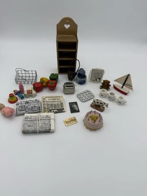 Miniaturas vintage para casa de muñecas tienda de campo accesorios de cocina 28 piezas Foto 1 de 4