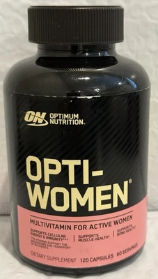 Optimum Nutrition, Opti-Women Multivitamínico, 120 Cápsulas Exp. 06/2027 Foto 1 de 4