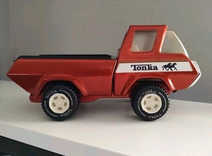 TONKA Riding Stables Pickup Truck Pressed Steel Brown USA Made Vintage - Bild 1 von 12