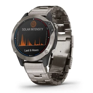 Quatix 6X Solar GPS-Laufuhr 51mm Titanium, die ultimative Garmin Sportuhr - Bild 1 von 23