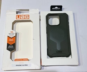 UAG Urban Armor Gear Essential Armor Case Apple iPhone 16 Pro Army Green - Photo 1 sur 5