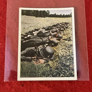 1930s Garbaty "The German Wehrmacht" FULL COVER Tobacco Card #33 VG-EX - Bild 1 von 3