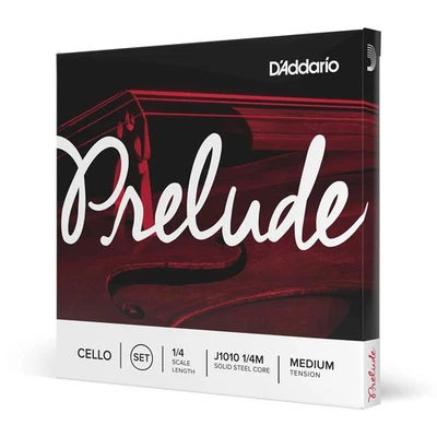 D'Addario Prelude Cello String Set J1010 1/4m Medium Tension [Official Japanese - Image 1 of 4