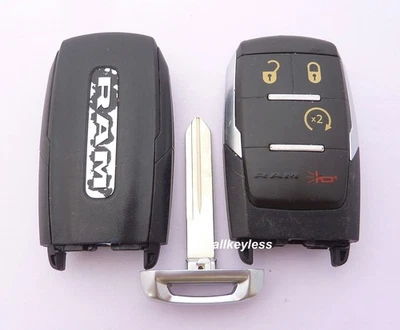 OEM 2019-2025 RAM 2500 3500 4500 proximity keyless entry remote key fob WORN - Image 1 of 4