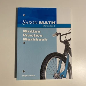 Saxon Math Intermediate 3: Written Practice Workbook 1st Edition - Picture 1 of 6